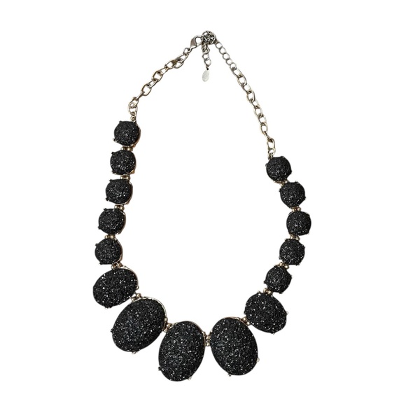 Aldo Necklace Black and Gold Fashion Jewelry - Picture 1 of 9